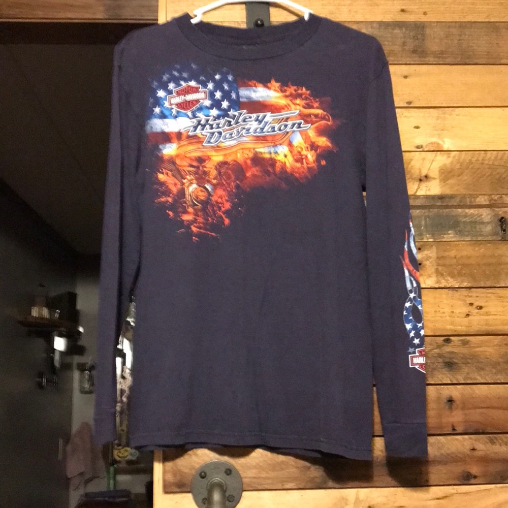 Harley Davidson long sleeve tshirt sz medium